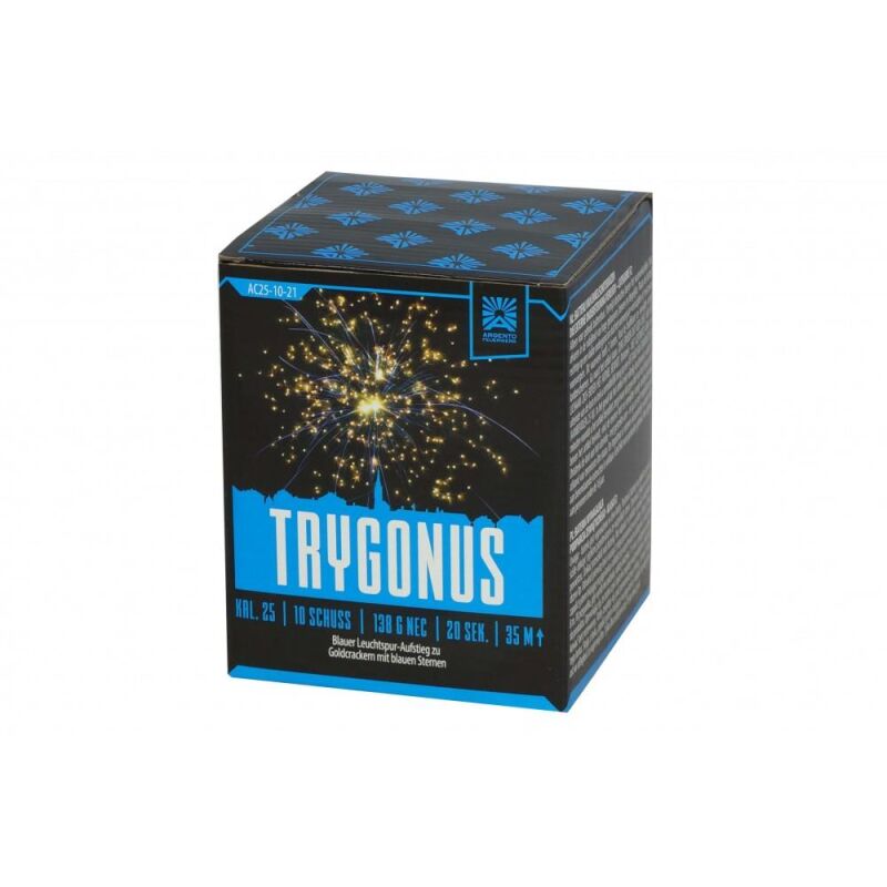 Jetzt Trygonus 10-Schuss-Feuerwerk-Batterie ab 8.63€ bestellen