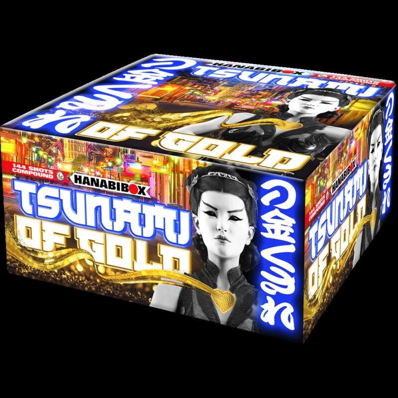 Jetzt Tsunami Of Gold 144-Schuss-Feuerwerkverbund (Stahlkäfig) ab 104.99€ bestellen