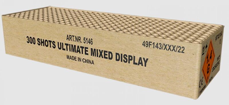 Jetzt Ultimate Mixed Display 300-Schuss-Feuerwerkverbund ab 172.49€ bestellen