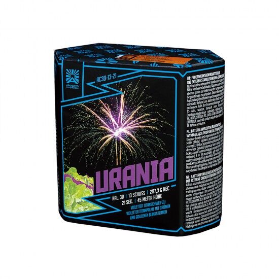 Jetzt Urania 13-Schuss-Feuerwerk-Batterie ab 20.24€ bestellen