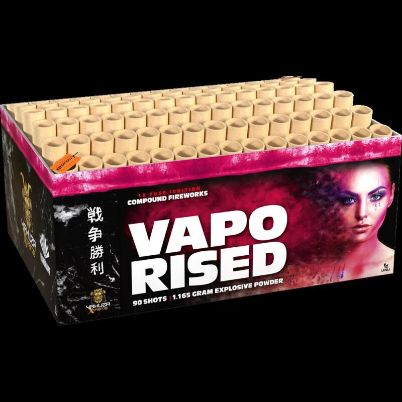 Jetzt Vaporised 90-Schuss-Feuerwerks-Verbund ab 59.24€ bestellen