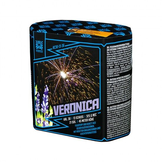 Jetzt Veronica 13-Schuss-Feuerwerk-Batterie ab 17.24€ bestellen