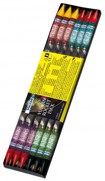 Jetzt Vulcan Rocket Pack 12-teiliges Feuerwerk-Raketensortiment ab 5.99€ bestellen