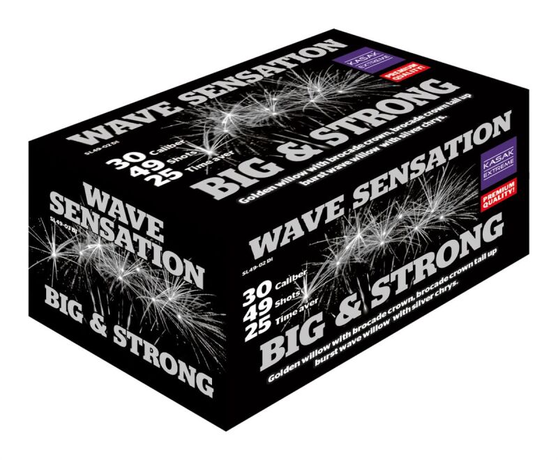 Jetzt Wave Sensation 49-Schuss-Feuerwerksverbund ab 111.75€ bestellen