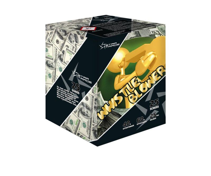 Jetzt Whistle Blower 25-Schuss-Feuerwerk-Batterie ab 24.74€ bestellen