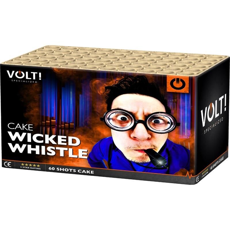 Jetzt Wicked Whistle 60-Schuss-Feuerwerk-Batterie ab 32.24€ bestellen