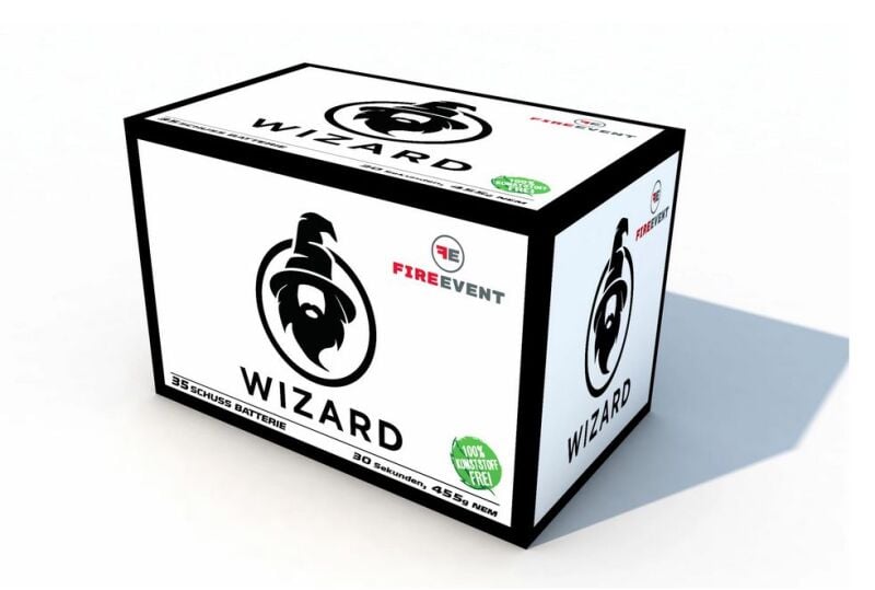 Jetzt Wizard 35-Schuss-Feuerwerkbatterie ab 52.49€ bestellen