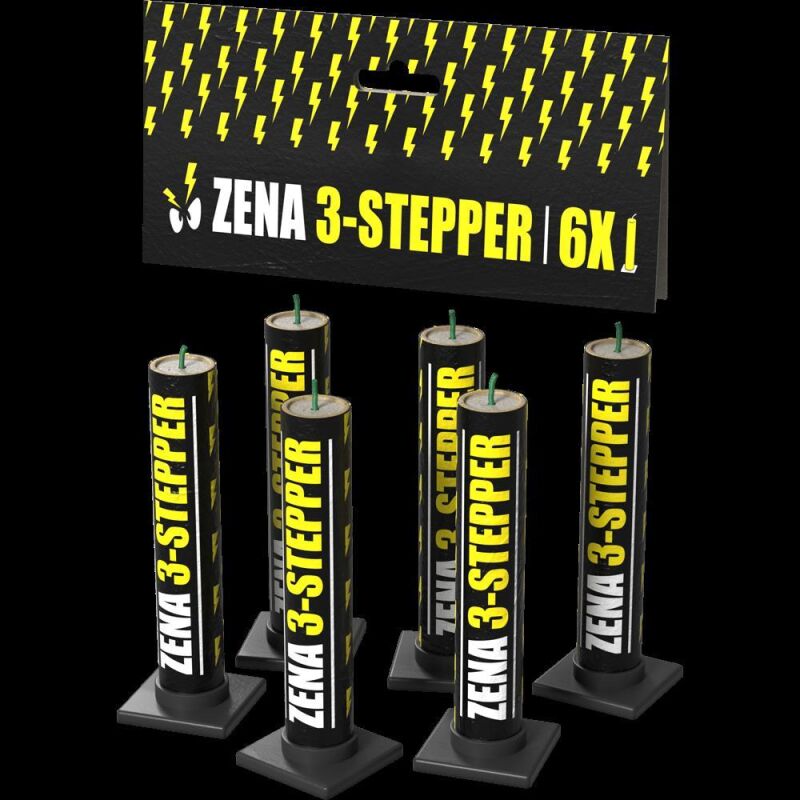 Jetzt Zena 3-Stepper Pfeif-Fontänen 6 Stück ab 10.49€ bestellen