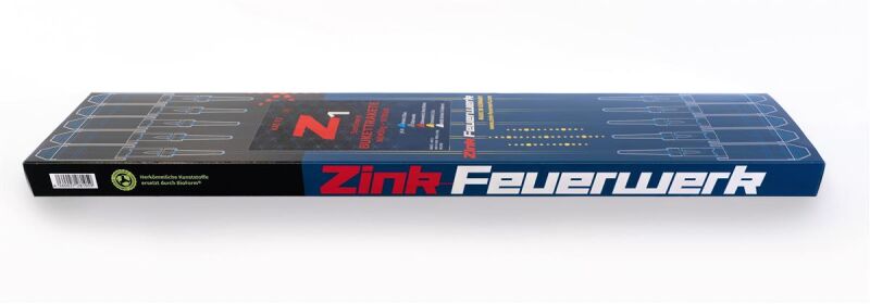 Jetzt Zink Bukettraketen Z1 10-teiliges Feuerwerk-Raketensortiment ab 49.49€ bestellen