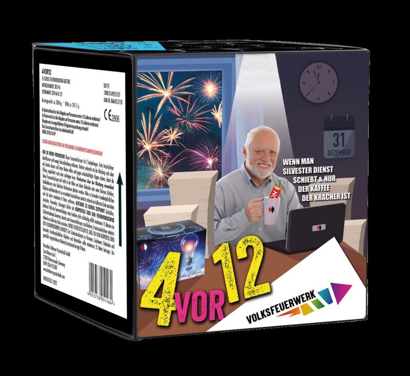 Jetzt 4 vor 12 16-Schuss-Feuerwerk-Batterie ab 25.99€ bestellen