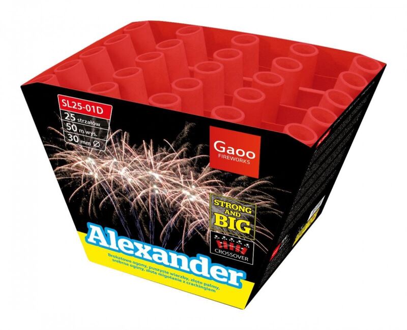Jetzt Alexander 25-Schuss-Feuerwerk-Batterie ab 42.99€ bestellen