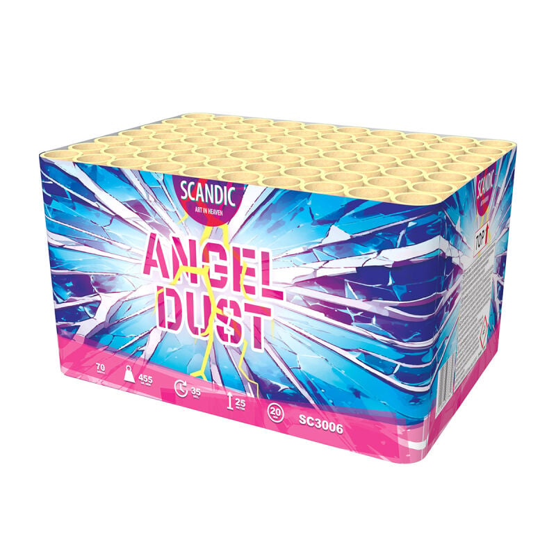 Angel Dust 70-Schuss-Feuerwerk-Batterie by Intermedia