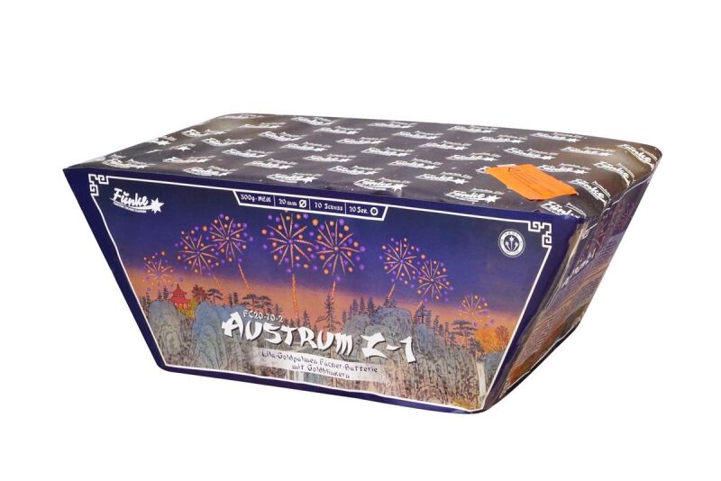 Jetzt Austrum Z-1 70-Schuss-Feuerwerk-Batterie ab 49.99€ bestellen