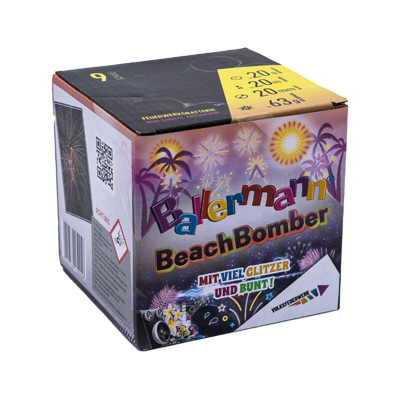 Jetzt Ballermann Beach Bomber 9-Schuss-Feuerwerk-Batterie ab 5.5€ bestellen