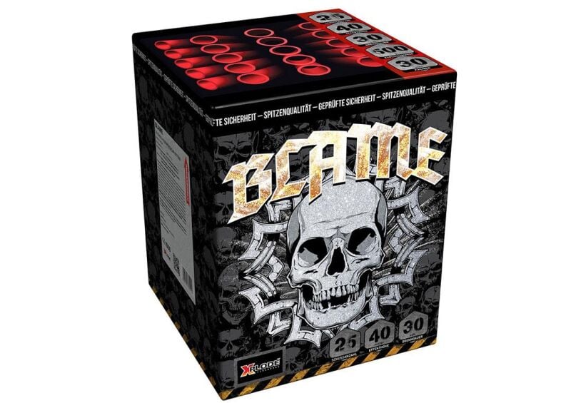 Jetzt Blame 25-Schuss-Feuerwerk-Batterie ab 29.99€ bestellen