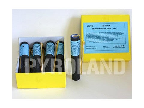 Jetzt Bühnenfontäne, silber, 3m x 12s, 10 Stück ab 94.99€ bestellen