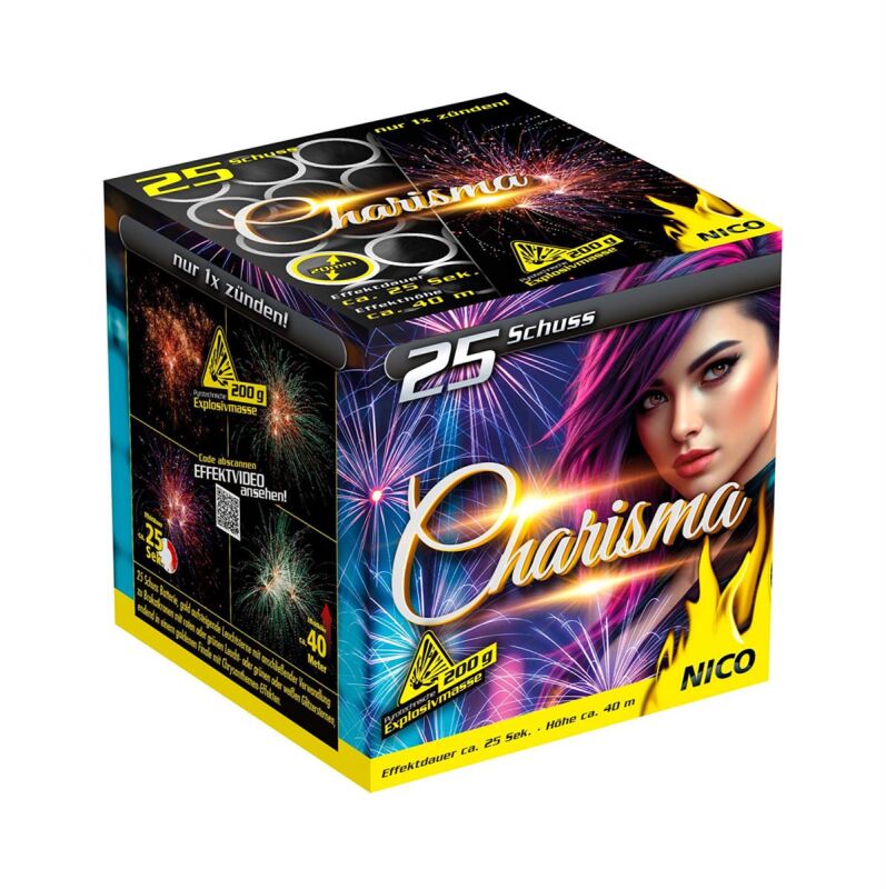 Jetzt Charisma 25-Schuss-Feuerwerk-Batterie ab 15.99€ bestellen