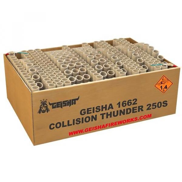 Jetzt Collision Thunder 250-Schuss-Feuerwerkverbund ab 249.99€ bestellen