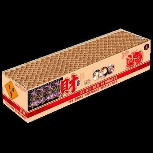 Jetzt Da Wei Detonator 196-Schuss-Feuerwerkverbund ab 124.99€ bestellen