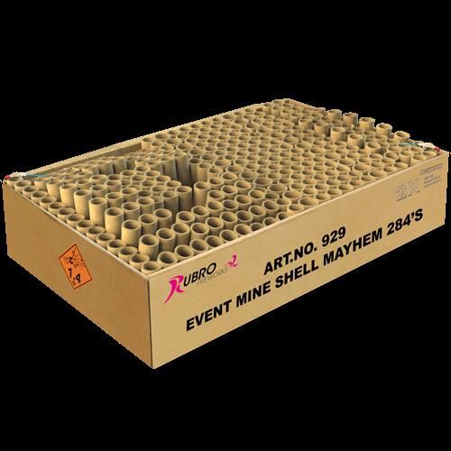 Jetzt Event Mine Shell Mayhem 284-Schuss-Feuerwerkverbund ab 229.99€ bestellen
