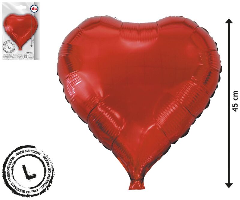 Jetzt Folien-Ballon „Herz“ ab 1.99€ bestellen