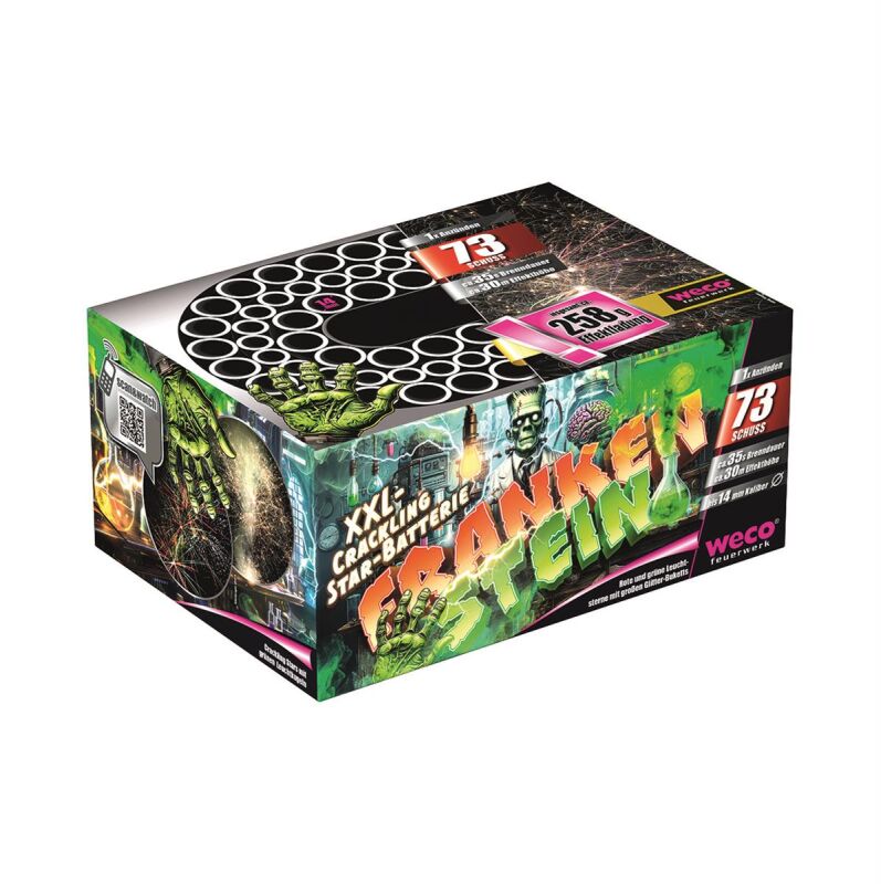 Jetzt Frankenstein 73-Schuss-Feuerwerk-Batterie ab 30.99€ bestellen