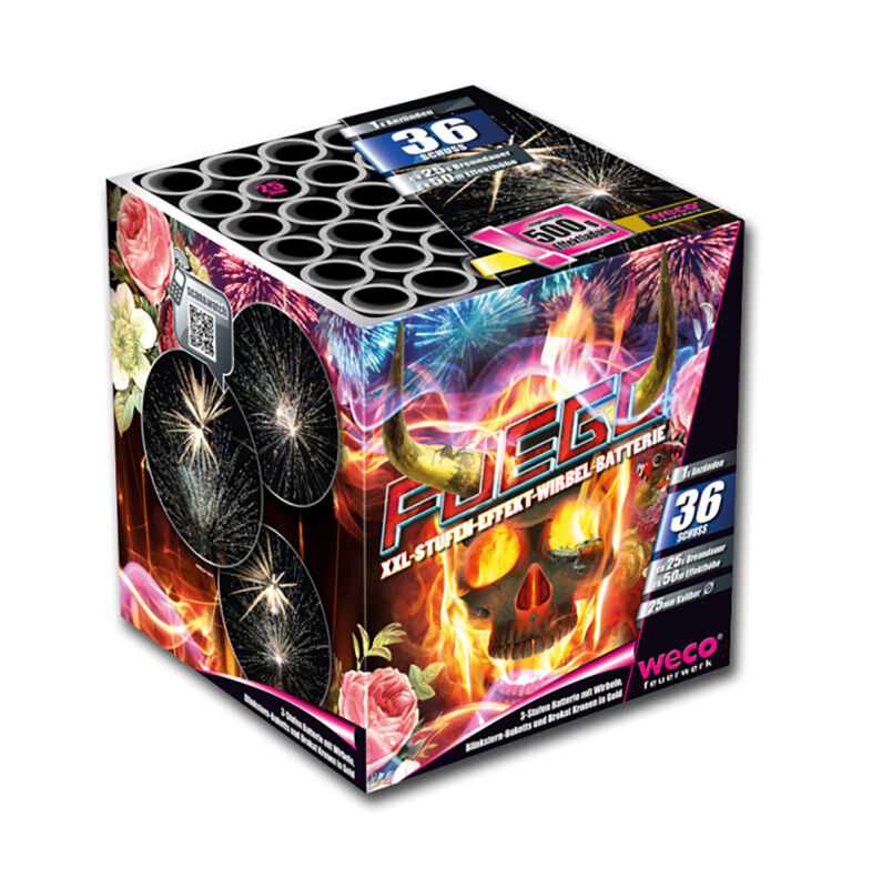 Jetzt Fuego 36-Schuss-Feuerwerk-Batterie ab 49.99€ bestellen