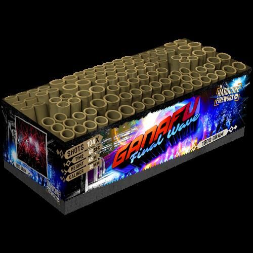 Jetzt Ganafu Final Wave 104-Schuss-Feuerwerkverbund ab 148.99€ bestellen