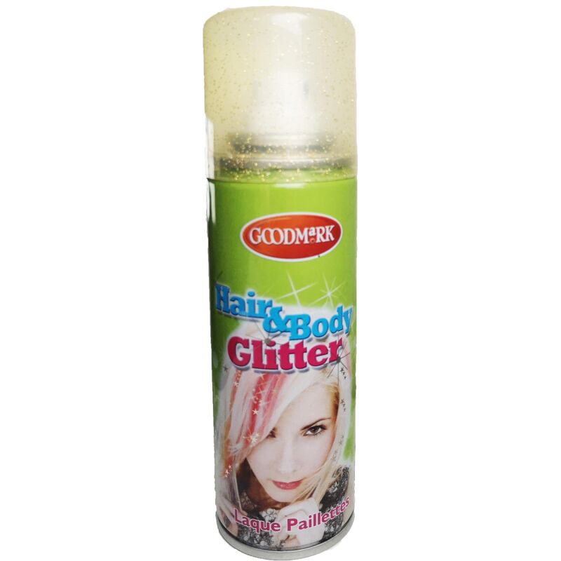 Jetzt Glitter-Haarspray. 1 Dose Gold ab 4.99€ bestellen