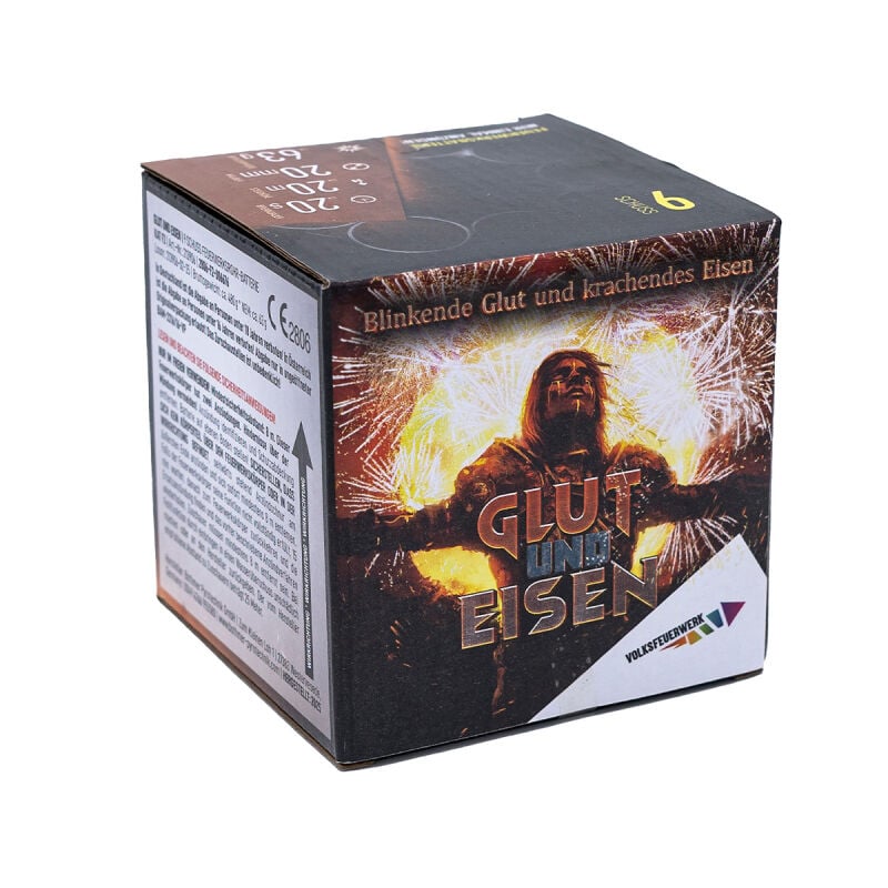 Jetzt Glut und Eisen 9-Schuss-Feuerwerk-Batterie ab 5.5€ bestellen