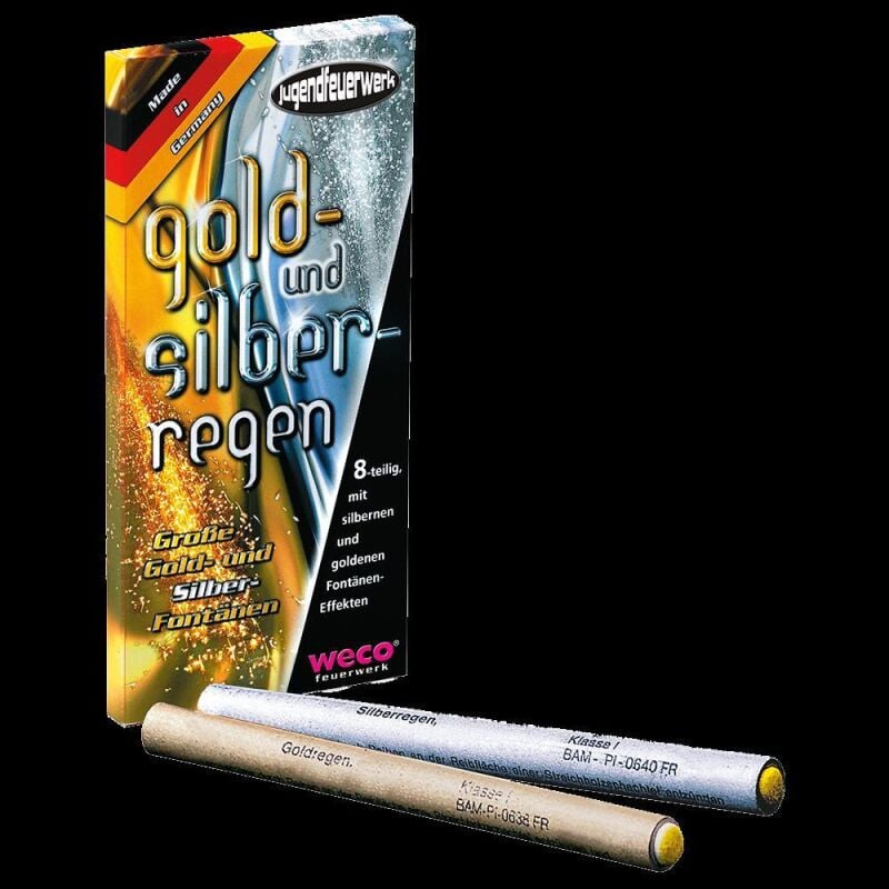 Jetzt Gold- und Silberregen Fontäneneffekte ab 4.5€ bestellen