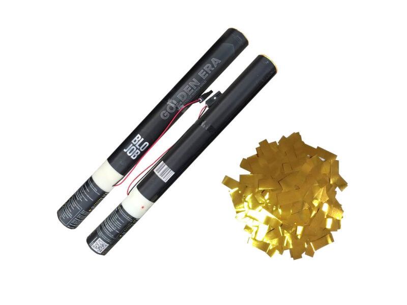 Jetzt Golden Era 50cm elektrisch (Black Label) Metallicflitter gold ab 1.7€ bestellen