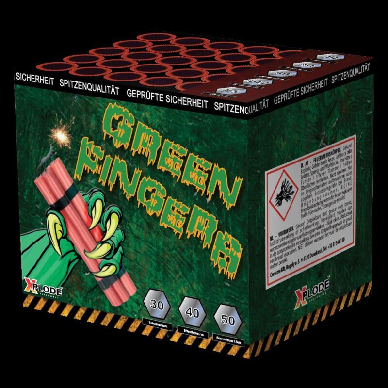 Jetzt Green Fingers 30-Schuss-Feuerwerk-Batterie ab 22.99€ bestellen
