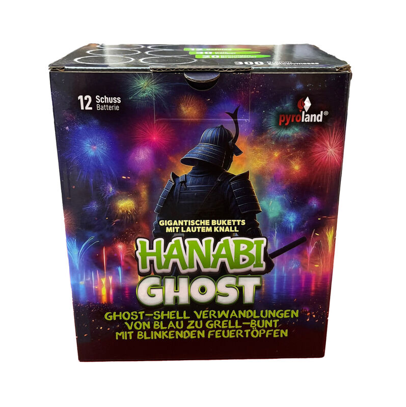Jetzt Hanabi Ghost 12-Schuss-Feuerwerkbatterie ab 22.99€ bestellen