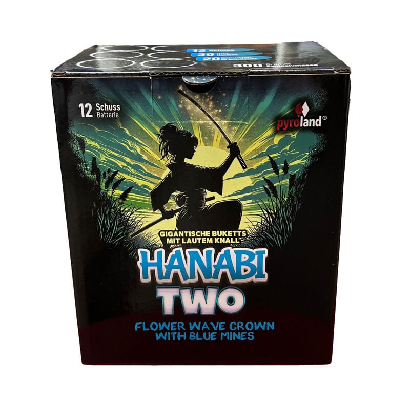 Hanabi Two 12-Schuss-Feuerwerkbatterie by Intermedia