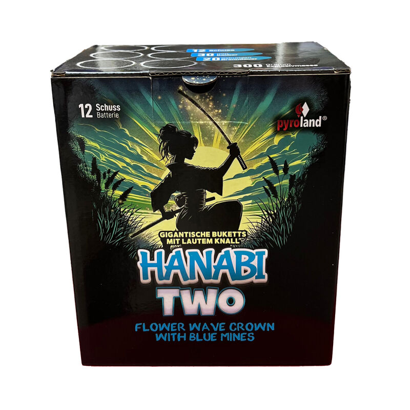 Jetzt Hanabi Two 12-Schuss-Feuerwerkbatterie ab 22.99€ bestellen