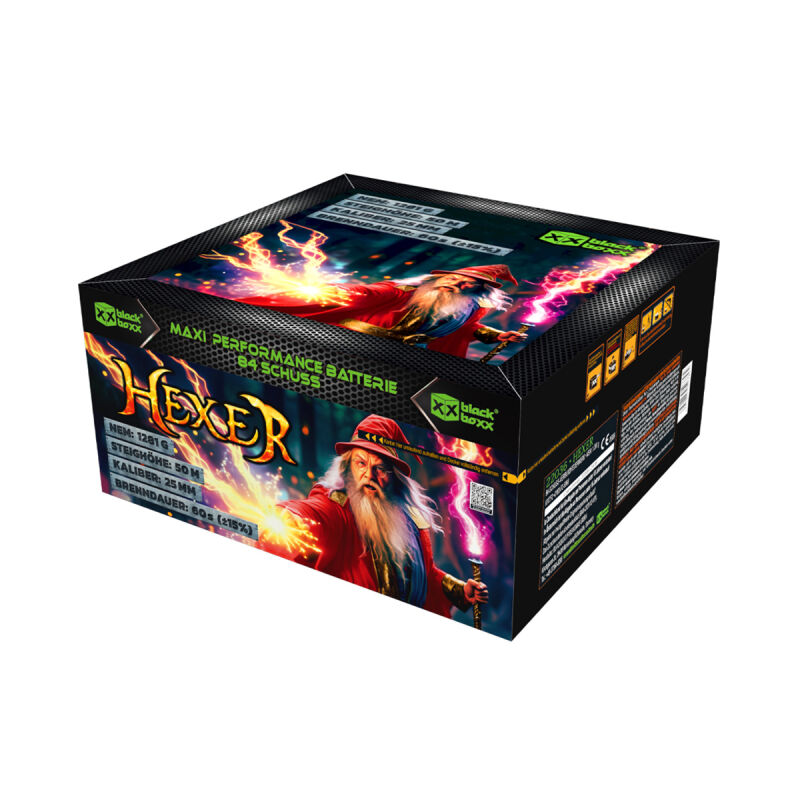 Jetzt Hexer 84-Schuss-Feuerwerkverbund ab 139.99€ bestellen