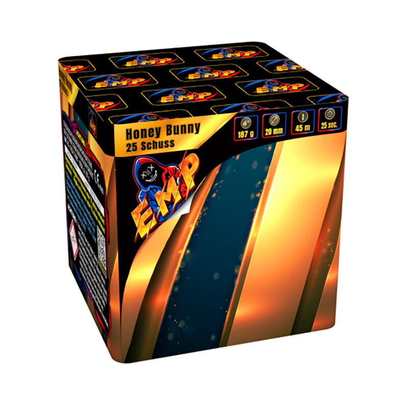 Honey Bunny 25-Schuss-Feuerwerk-Batterie by Intermedia