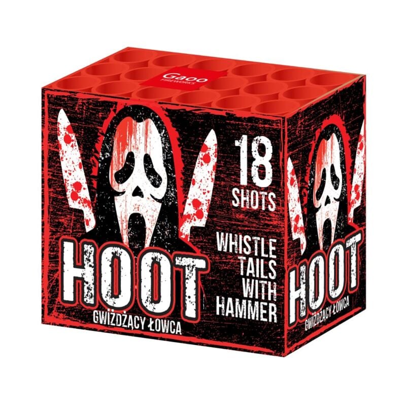 Hoot 18-Schuss-Feuerwerk-Batterie by Intermedia