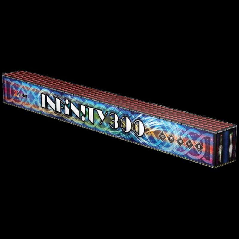 Jetzt Infinity 300 300-Schuss-Feuerwerk-Batterie ab 19.99€ bestellen