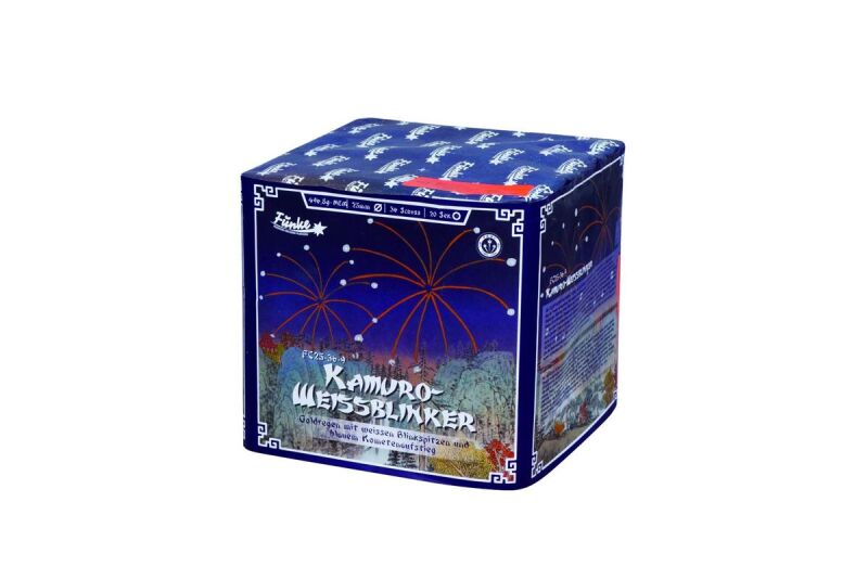 Jetzt Kamuro-Weissblinker 36-Schuss-Feuerwerk-Batterie ab 42.99€ bestellen