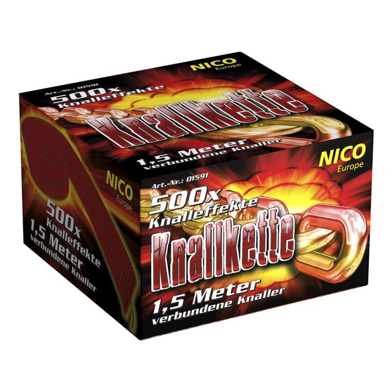 Jetzt Knallkette 500-Schuss ab 7.99€ bestellen