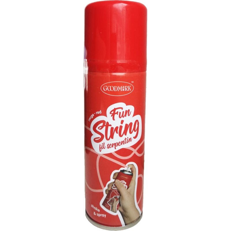 Jetzt Luftschlangen-Spray, 1 Dose Rot ab 5.99€ bestellen