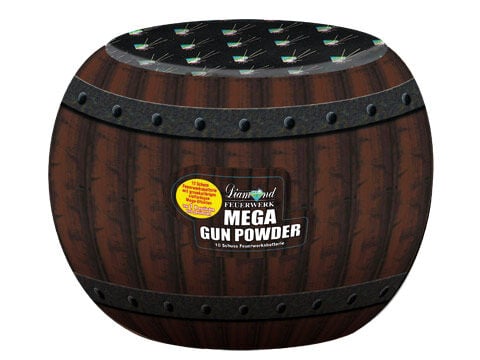 Jetzt Mega Gun Powder 10-Schuss-Feuerwerk-Batterie ab 15.99€ bestellen