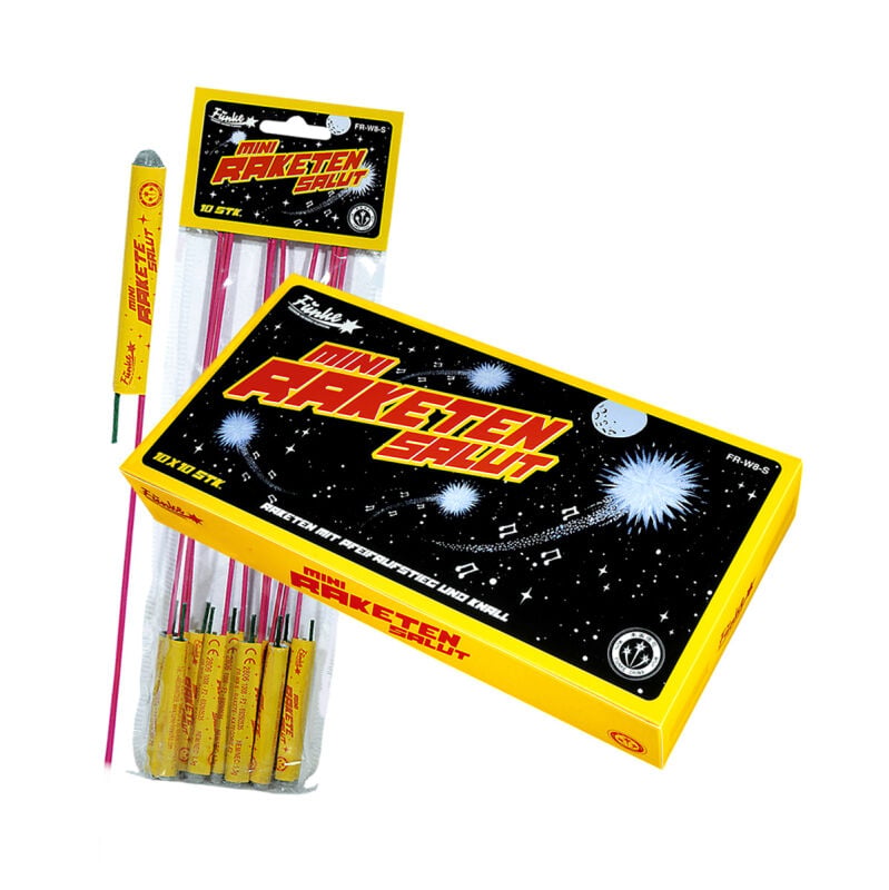 Mini-Raketen Salut 10er Set by Intermedia