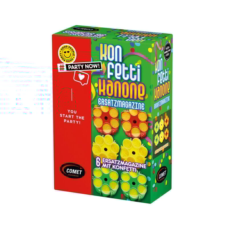 Jetzt Munition für Konfetti-Pistole 6x6 Schuss ab 4.49€ bestellen