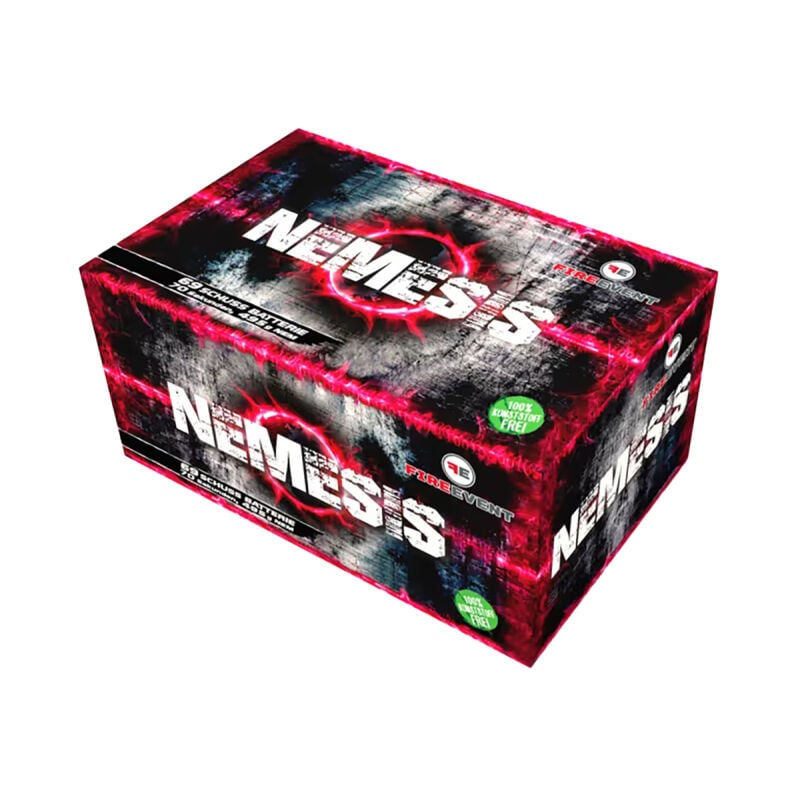 Jetzt Nemesis 69-Schuss-Feuerwerk-Batterie ab 36.99€ bestellen