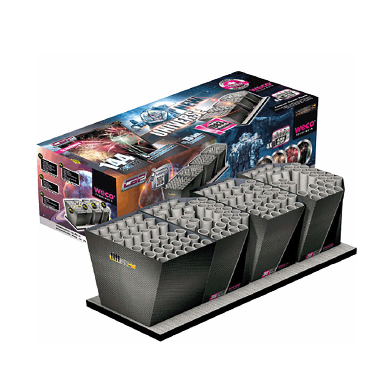 Jetzt New Universe 144-Schuss-Feuerwerkverbund ab 274.99€ bestellen
