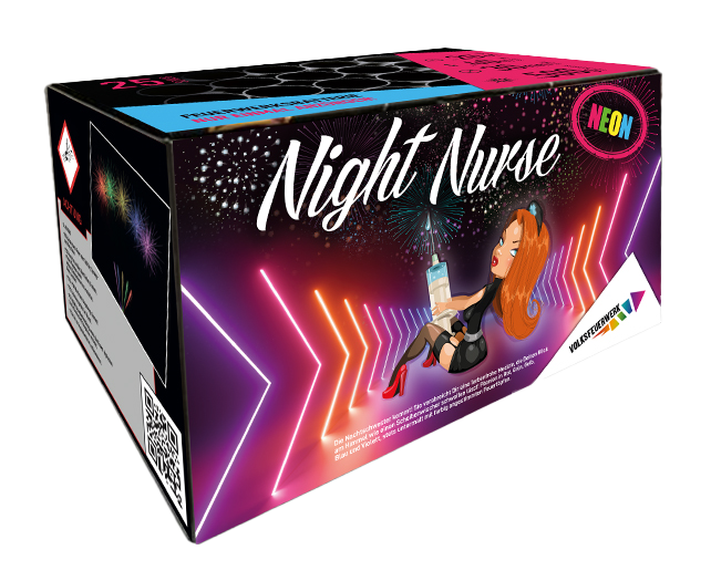Jetzt Night Nurse Neon 25-Schuss-Feuerwerk-Batterie ab 49.99€ bestellen