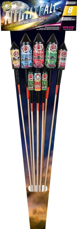 Jetzt Nightfall 8-teiliges Raketensortiment ab 13.99€ bestellen